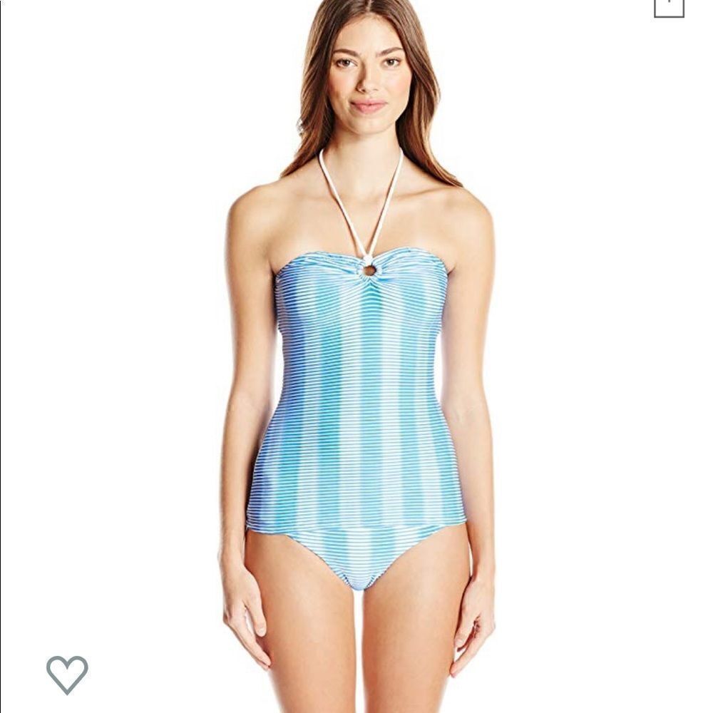 NWT Shoshanna Ombré Stripe Hipster Bikini Bottom L